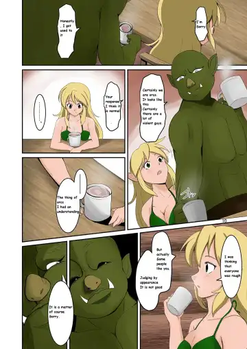 [Iwashita] Elf to Orc no Irekawari Dark Bon | Elf and Orc Replacement Dark Book Fhentai - Page 9