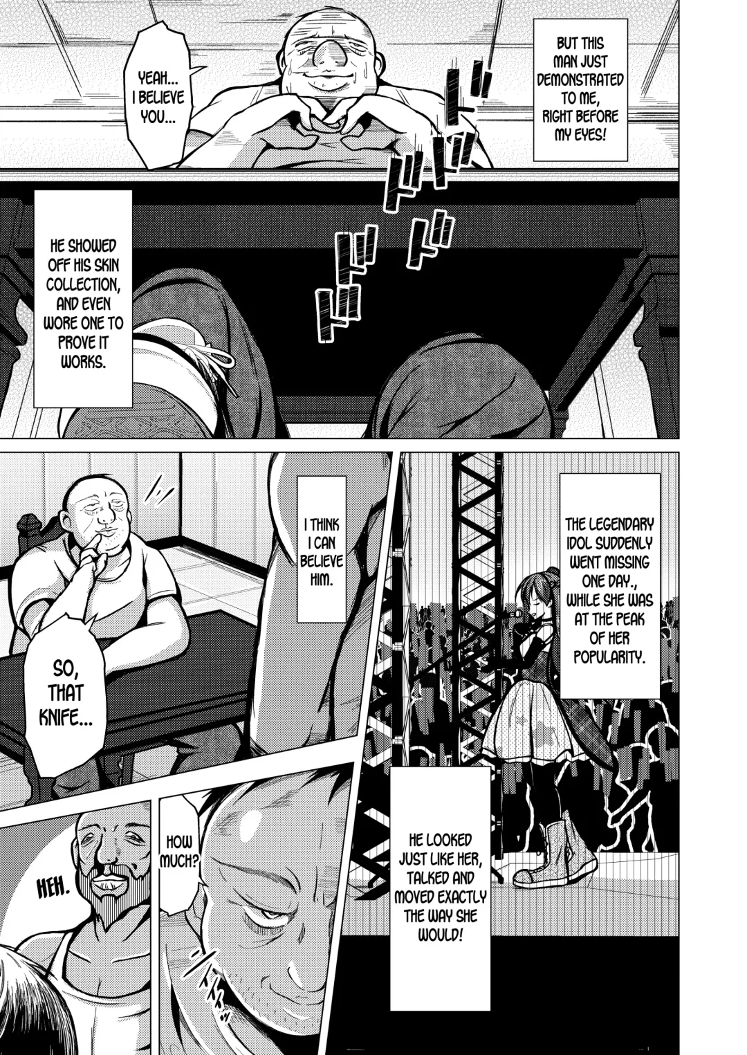 [Iwashita] Kawaka Knife | The Knife That Turns You Into Skin Fhentai - Page 4