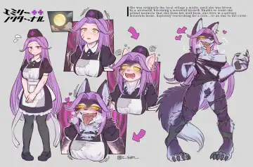 [Mokushi] Pharmacist Wolf Lady | Wolf TF Manga - Fhentai