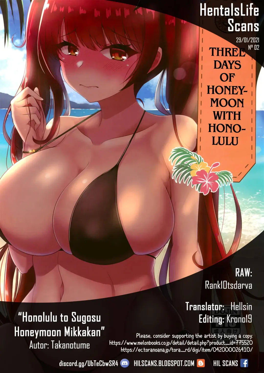 [Takanotume] Honolulu to Sugosu Honeymoon Mikkakan | Three Days of Honeymoon with Honolulu Fhentai - Page 29