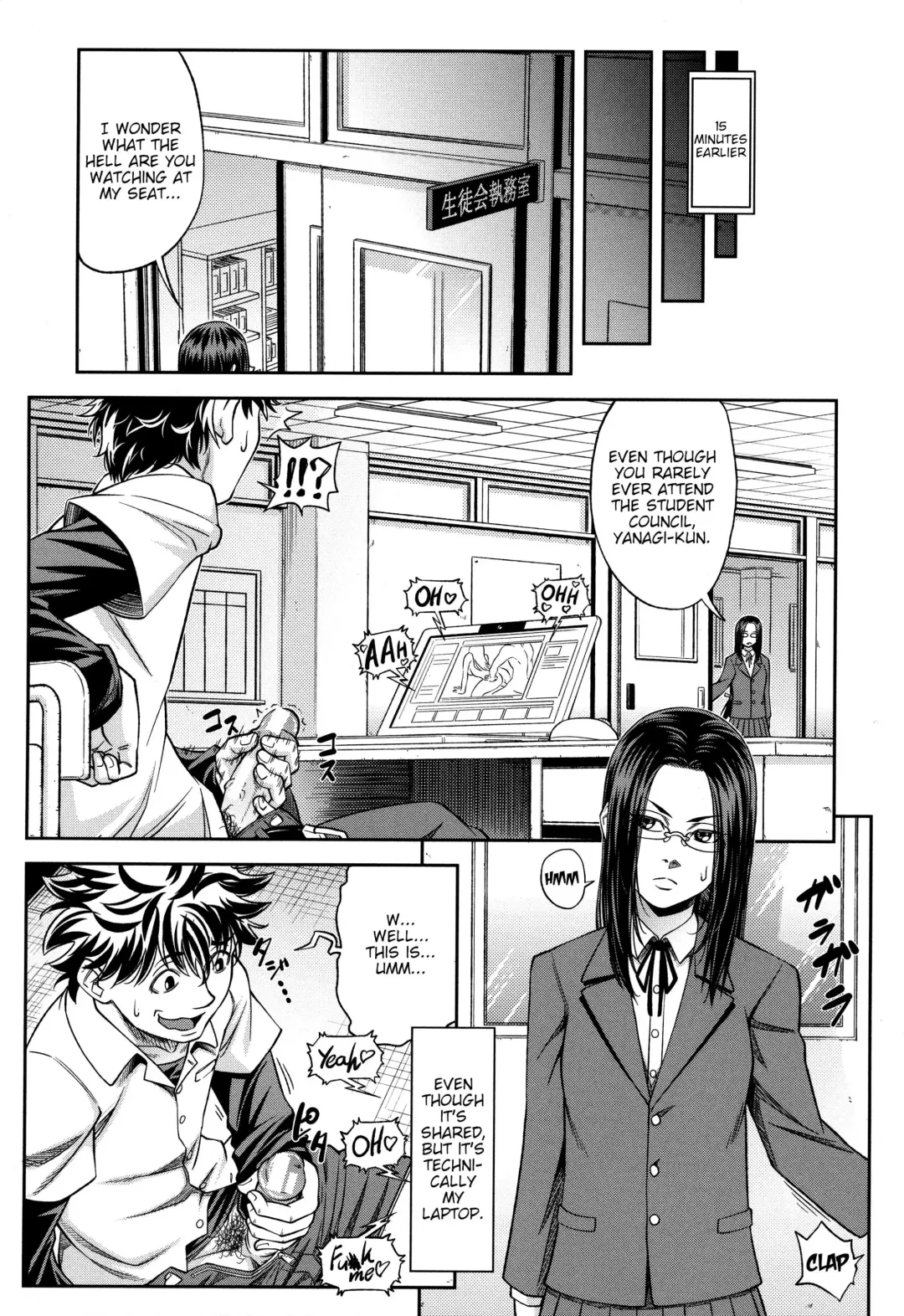 [Ikumo Taisuke] Majimeni Yarimasu (Seitokaichou) Ch. 1-3 Fhentai - Page 10