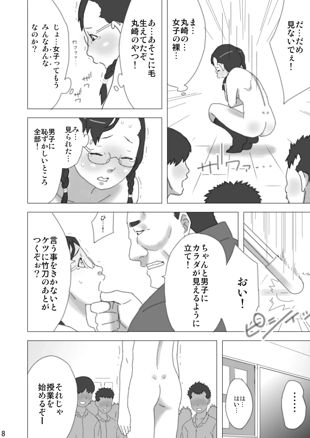 [Kokyo K] Shuuchi Seikyouiku -Harassment no Gainen ga Ushinawareta Kyouiku Genba- Fhentai - Page 9