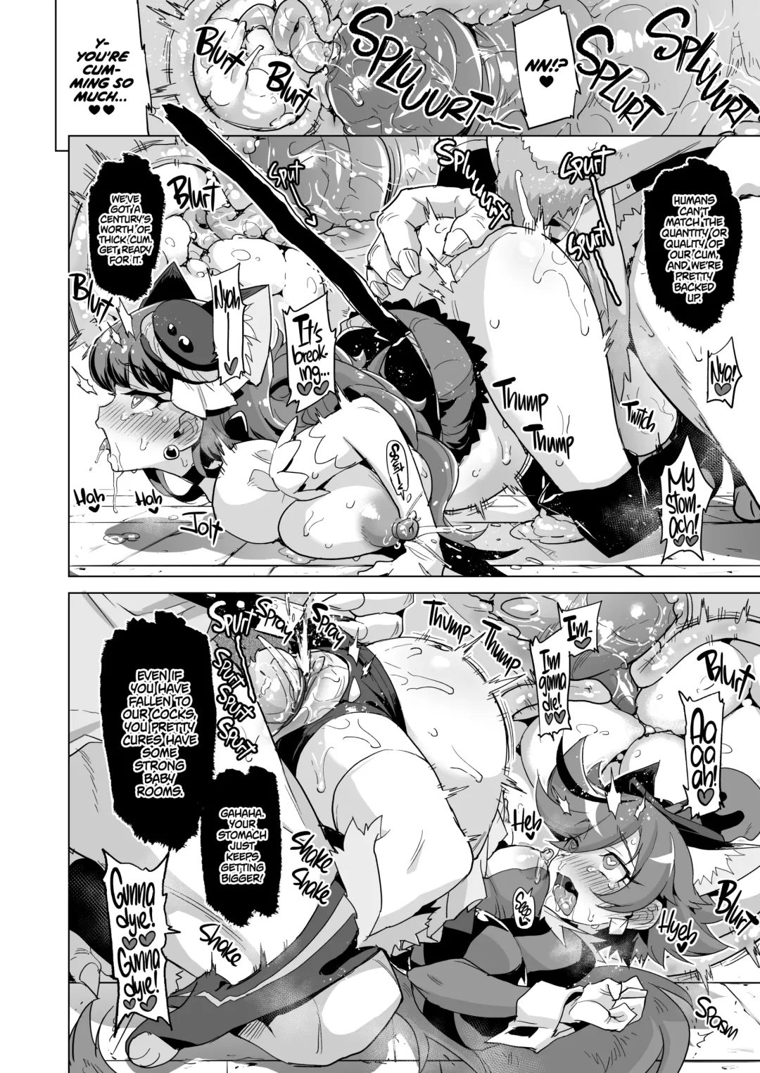 [Mucha] JK Cure VS Ero Trap Dungeon | JK Cures VS an Ero Trap Dungeon (decensored) Fhentai - Page 35