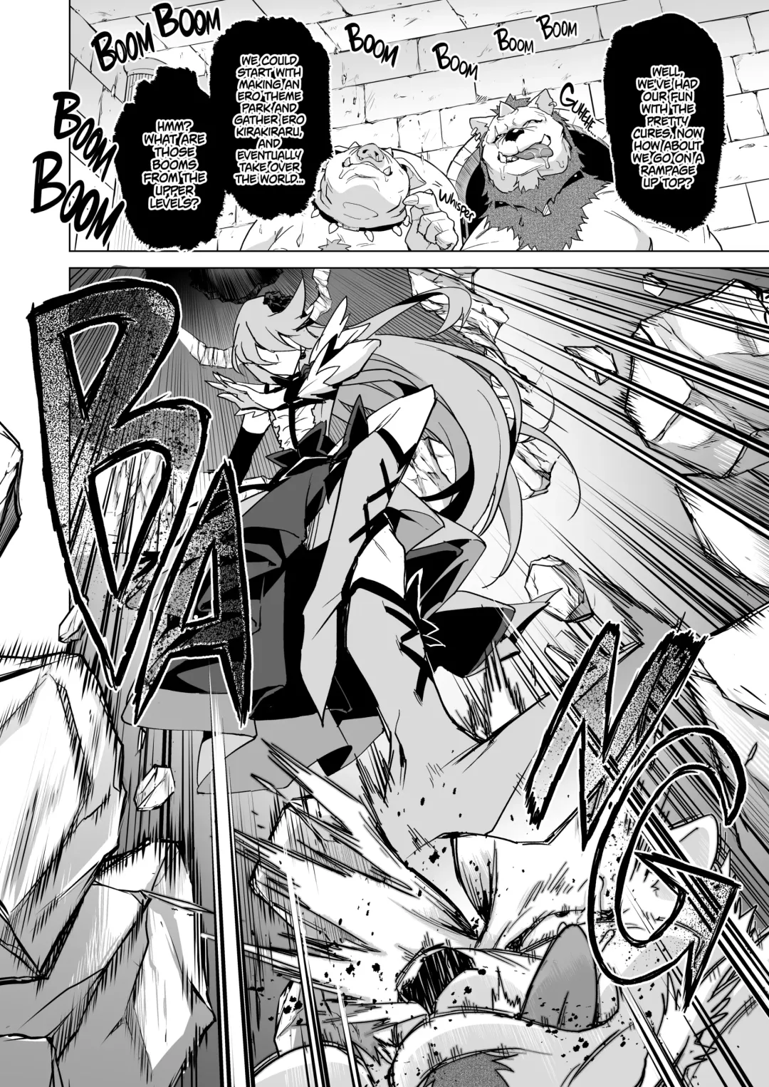 [Mucha] JK Cure VS Ero Trap Dungeon | JK Cures VS an Ero Trap Dungeon (decensored) Fhentai - Page 37