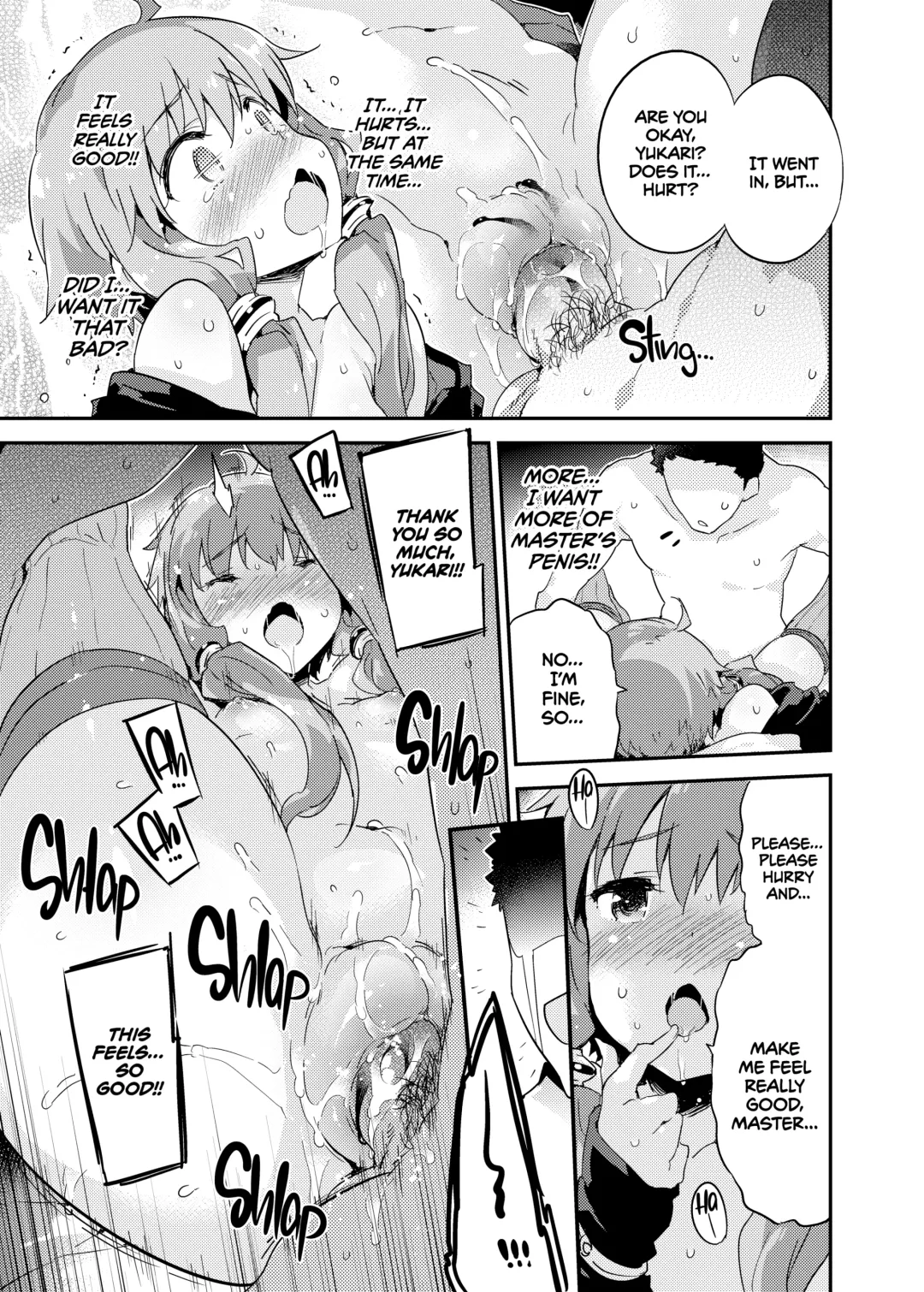 [Petenshi] Voice Eroid + Sex Yuzuki Yukari (decensored) Fhentai - Page 14