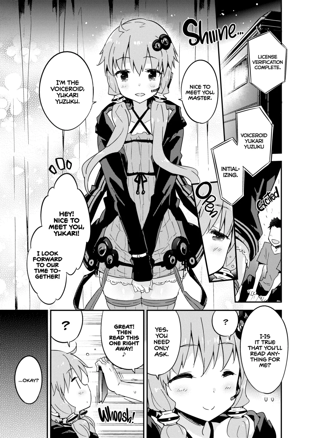[Petenshi] Voice Eroid + Sex Yuzuki Yukari (decensored) Fhentai - Page 2