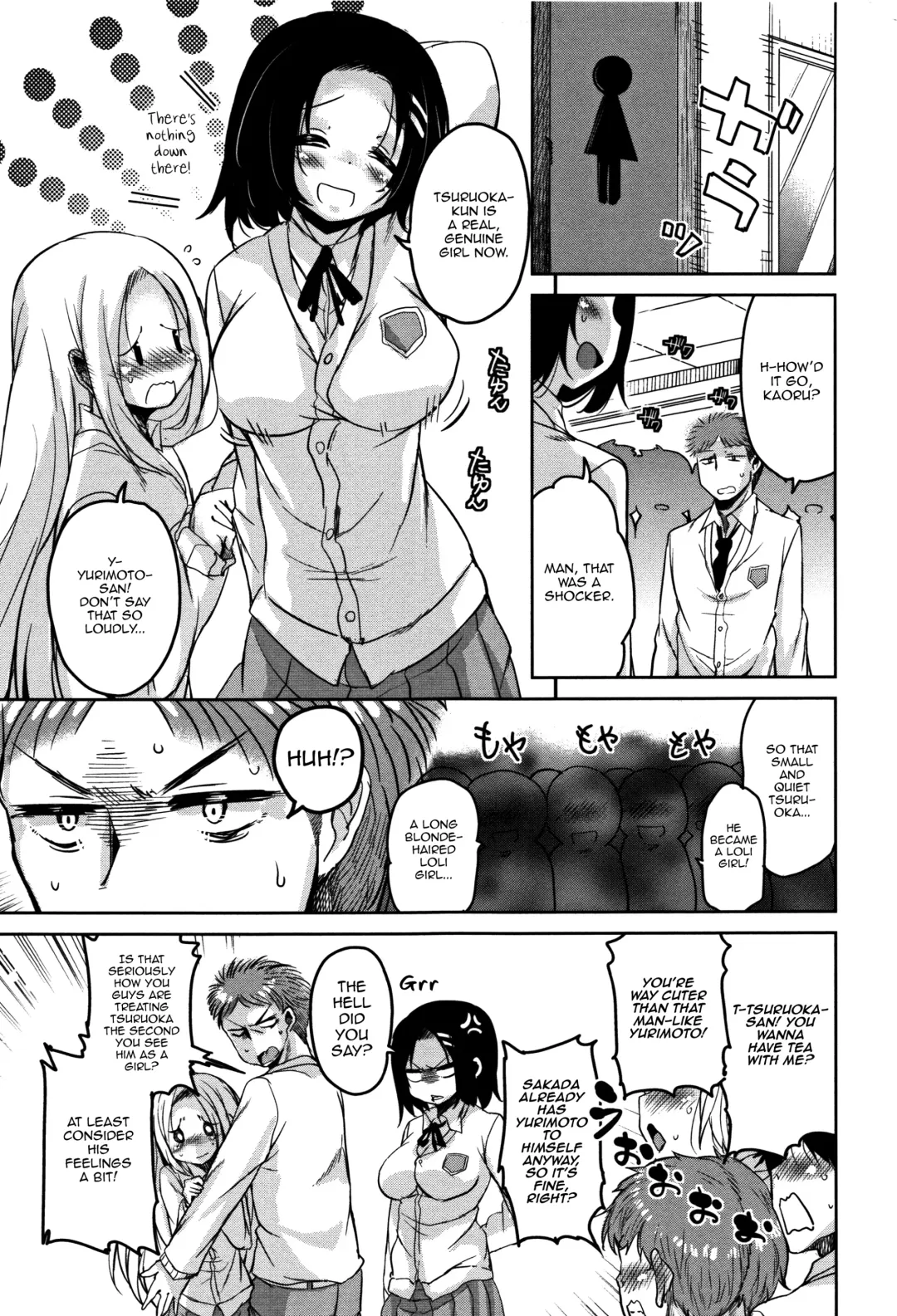 [Narusawa Kei] Ongaeshi no Tsuruoka-kun TS Skada Hen + Tsuruoka Hen + Yurimoto Hen | Tsuruoka-kun's TS Repayment Sakada's Chapter + Tsuruoka's Chapter + Yurimoto's Chapter Fhentai - Page 3