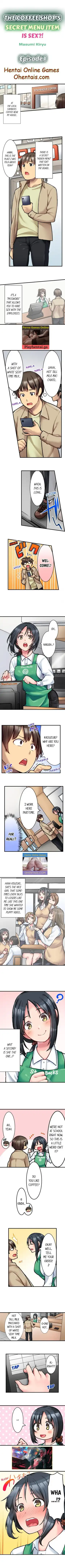 [Kiryu Masumi] THE COFFEE SHOP'S SECRET MENU ITEM IS SEX?! Ch. 1-5 Fhentai - Page 2