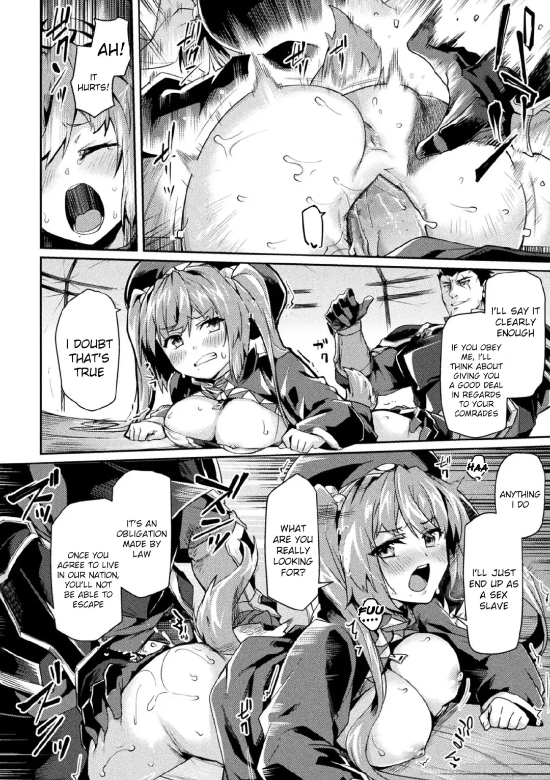 [Tsukitokage] Kuroinu II ~Inyoku ni Somaru Haitoku no Miyako, Futatabi~ THE COMIC Ch. 4 (decensored) Fhentai - Page 12
