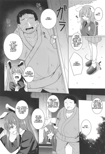 [Kazawa] Tsukito Haramiki Udonge Kankin Haramase | Moon Rabbit Pregnancy Records - Udonge's Conception in Captivity Fhentai - Page 3