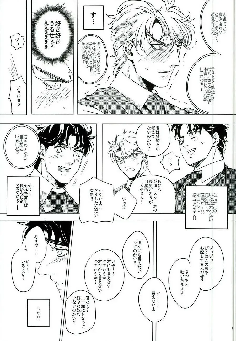 [Challa] Nanka Shiran ga Jojo no Kokoro no Koe ga Kikoeru you ni Natte shimatta. Fhentai - Page 8