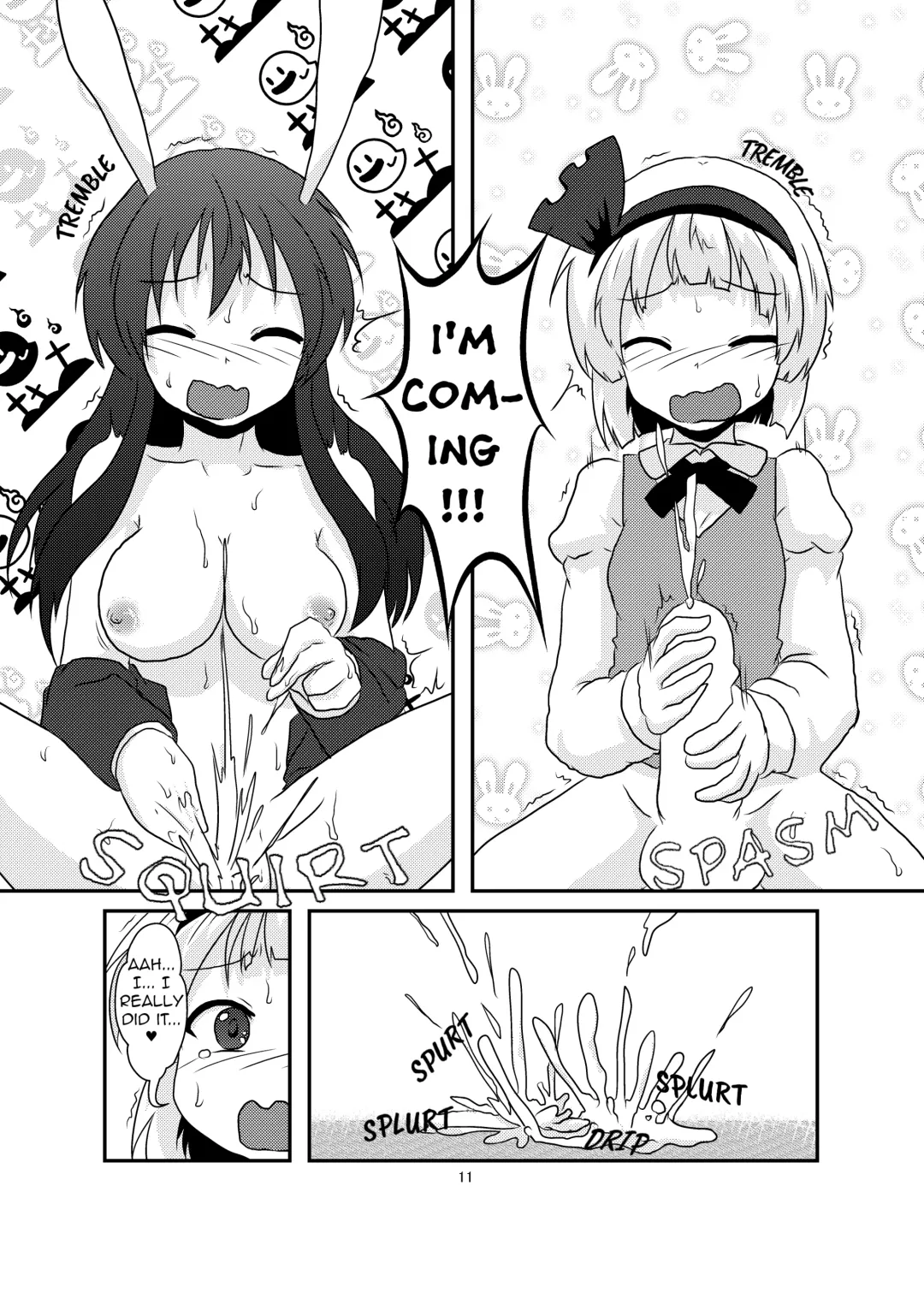[Mikaduki Neko] Gyokuto ga Hanjin de Hanjin ga Gyokuto de | Reisen Becomes Youmu and Youmu Becomes Reisen Fhentai - Page 11