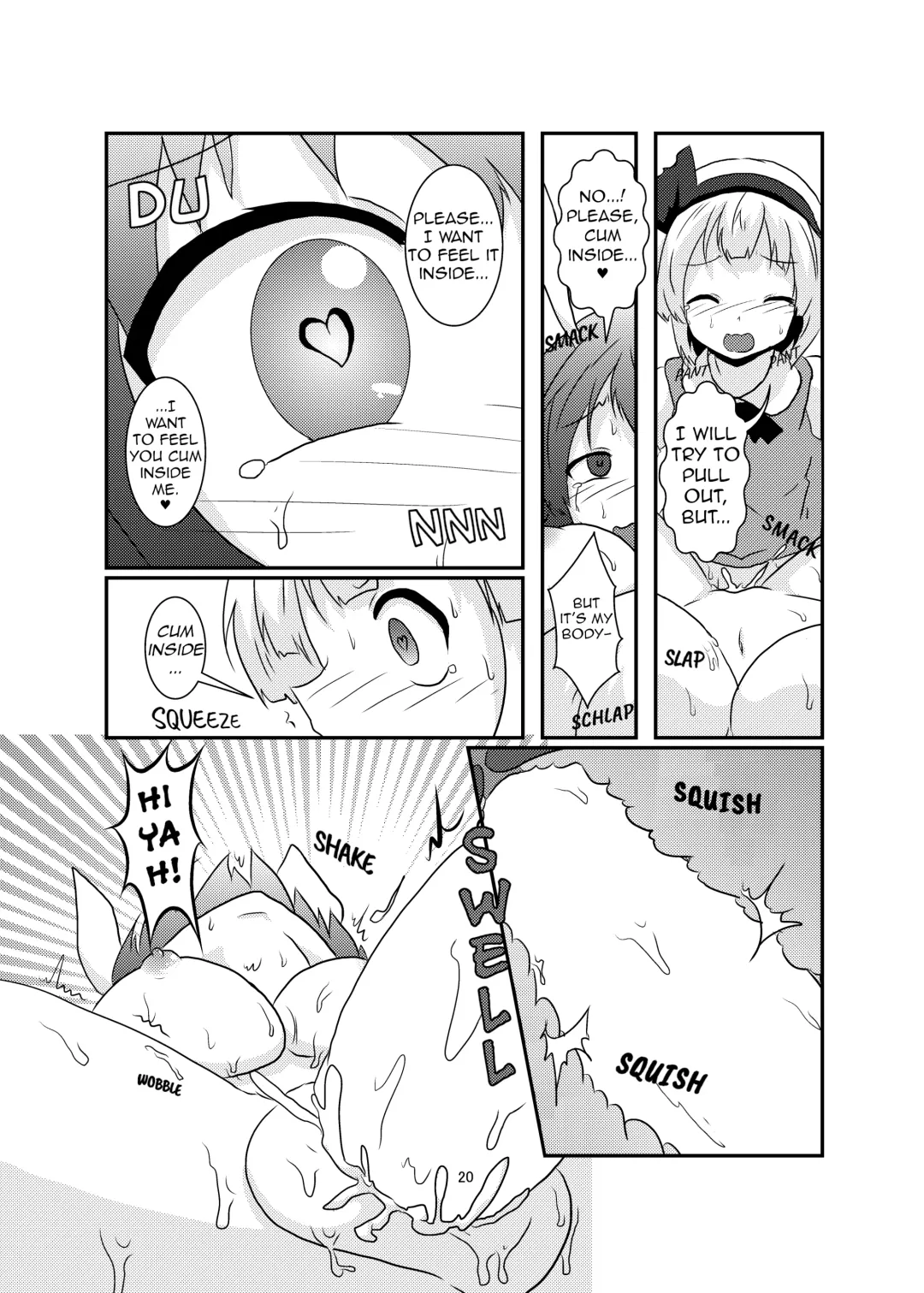 [Mikaduki Neko] Gyokuto ga Hanjin de Hanjin ga Gyokuto de | Reisen Becomes Youmu and Youmu Becomes Reisen Fhentai - Page 20