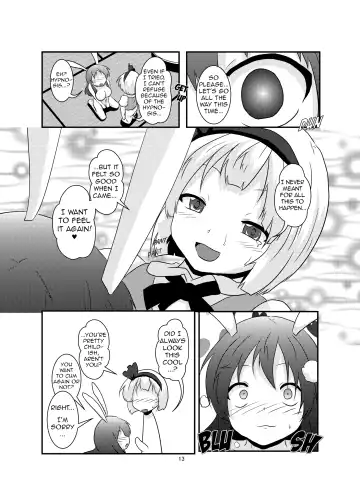 [Mikaduki Neko] Gyokuto ga Hanjin de Hanjin ga Gyokuto de | Reisen Becomes Youmu and Youmu Becomes Reisen Fhentai - Page 13