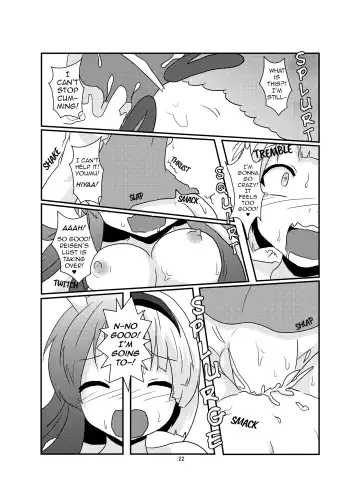 [Mikaduki Neko] Gyokuto ga Hanjin de Hanjin ga Gyokuto de | Reisen Becomes Youmu and Youmu Becomes Reisen Fhentai - Page 22
