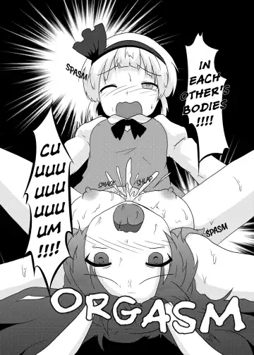 [Mikaduki Neko] Gyokuto ga Hanjin de Hanjin ga Gyokuto de | Reisen Becomes Youmu and Youmu Becomes Reisen Fhentai - Page 23