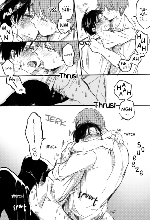 [Suna Yarou] MidoTaka-chan Hajimete no Kijoui no Maki | MidoTaka's First Go at Riding Fhentai - Page 11