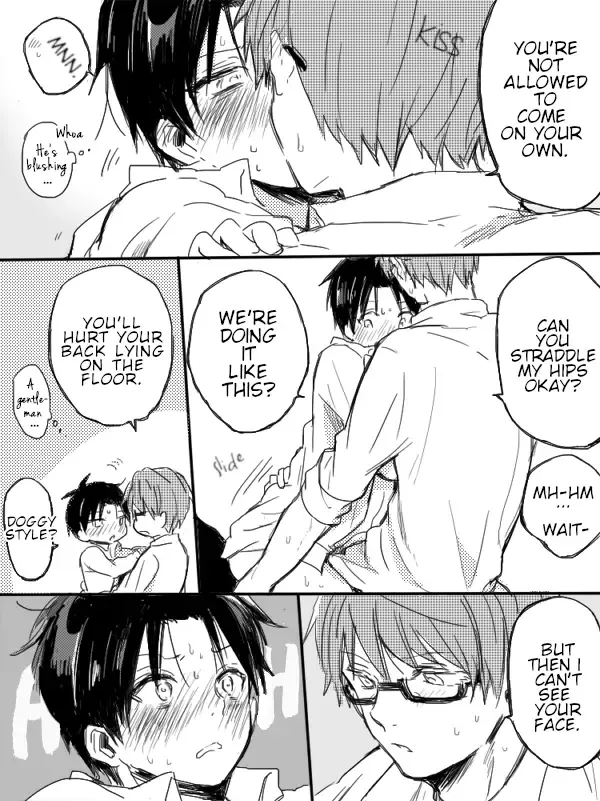 [Suna Yarou] MidoTaka-chan Hajimete no Kijoui no Maki | MidoTaka's First Go at Riding Fhentai - Page 6