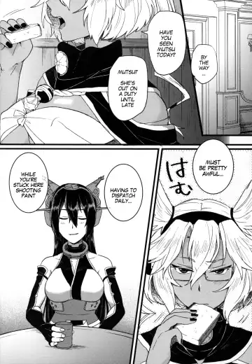[Ikeshita Maue] Musashi x Nagato Anthology "Beast Emotion" Ch. 1 (decensored) Fhentai - Page 8