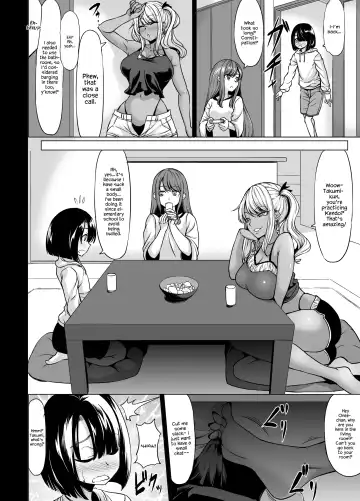 [Kinntarou] A-Cup no Kanojo yori J-Cup no Kuro Gal no Onee-san no Hou ga Ii yo ne? | Would you rather be with your A-cup girlfriend or a J-cup, dark skinned, gyaru onee-san? Fhentai - Page 16