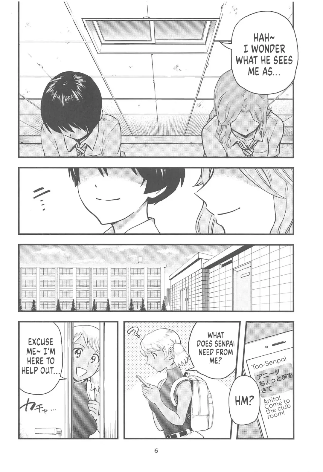 [Banishingu Teruo] Anita-tachi no Inbon | The Story of Anita and Friends' Private Place Fhentai - Page 7