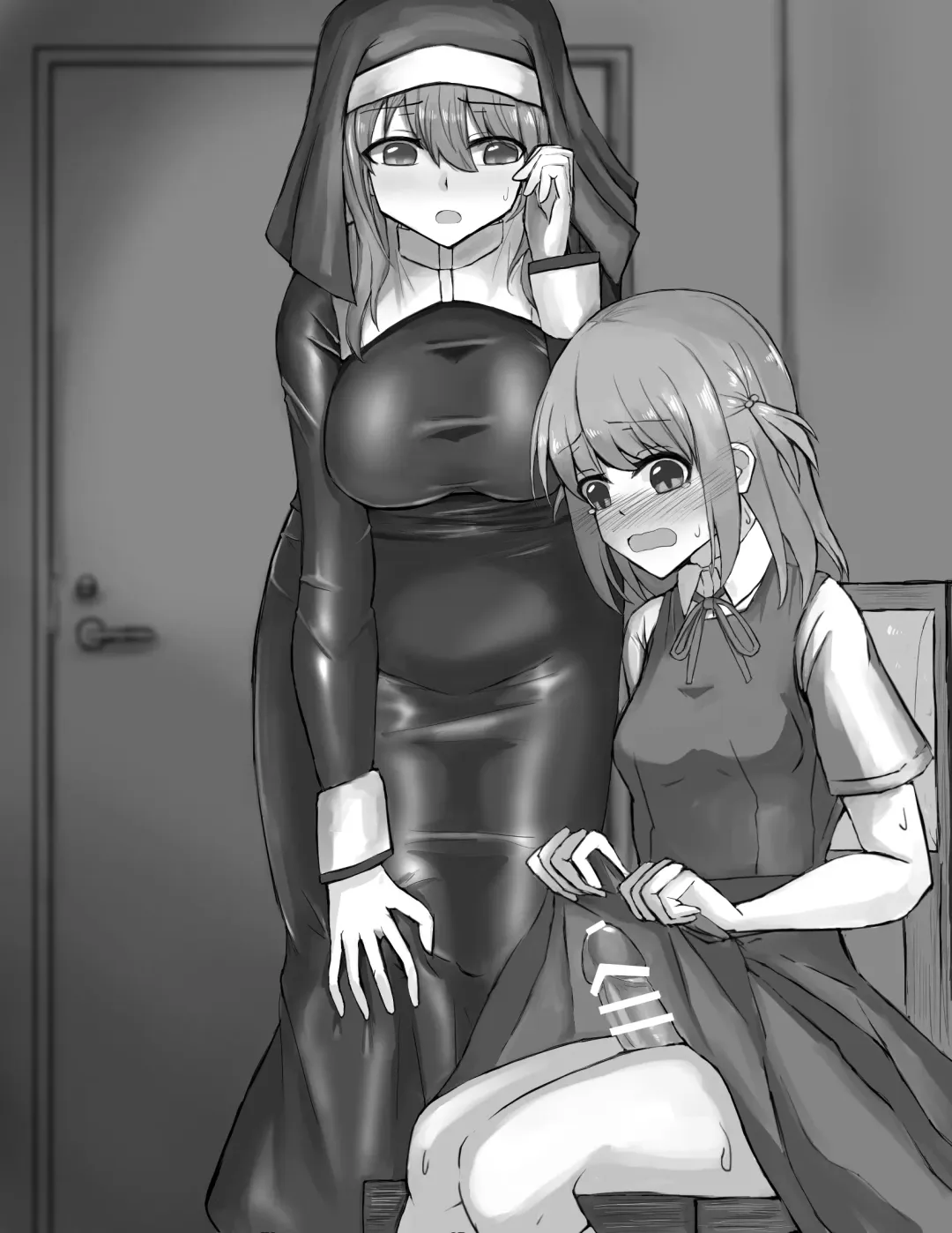 [Shimau Sorine] Futanari Onnanoko ga Sister-san to Ecchi na Kankei ni Nacchau Ohanashi Fhentai - Page 74