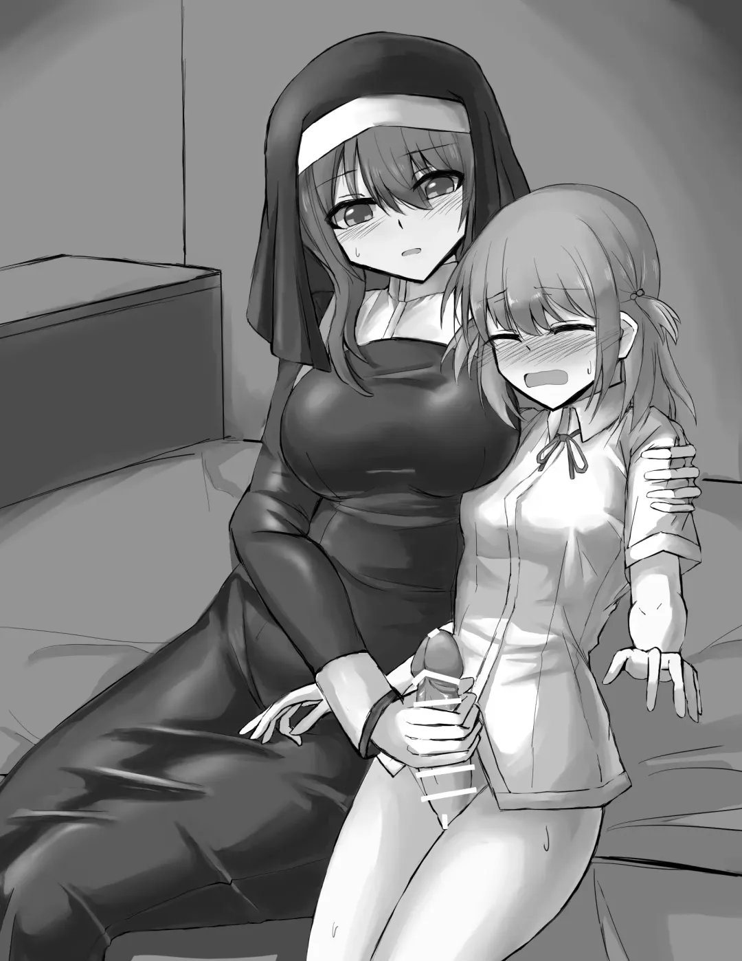 [Shimau Sorine] Futanari Onnanoko ga Sister-san to Ecchi na Kankei ni Nacchau Ohanashi Fhentai - Page 75