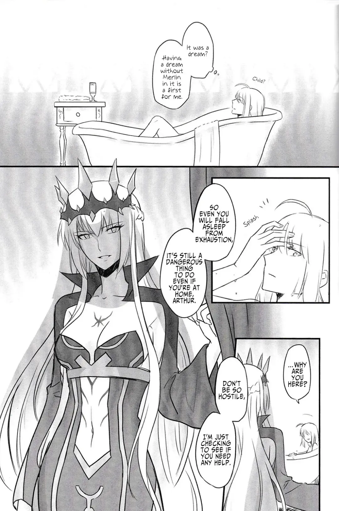 [Yohchi] Fate Fanbook #1 Artoria x Morgan Fhentai - Page 4