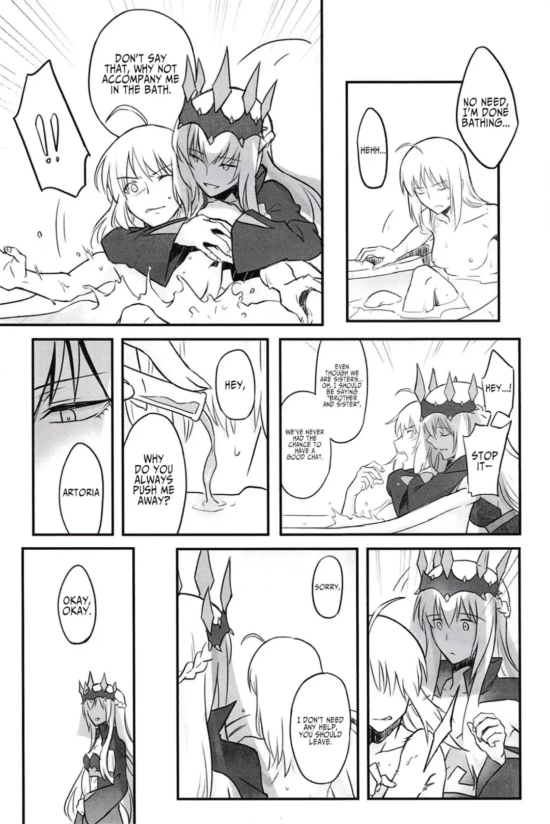 [Yohchi] Fate Fanbook #1 Artoria x Morgan Fhentai - Page 5