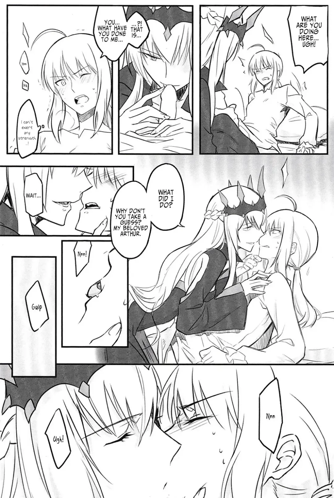 [Yohchi] Fate Fanbook #1 Artoria x Morgan Fhentai - Page 7