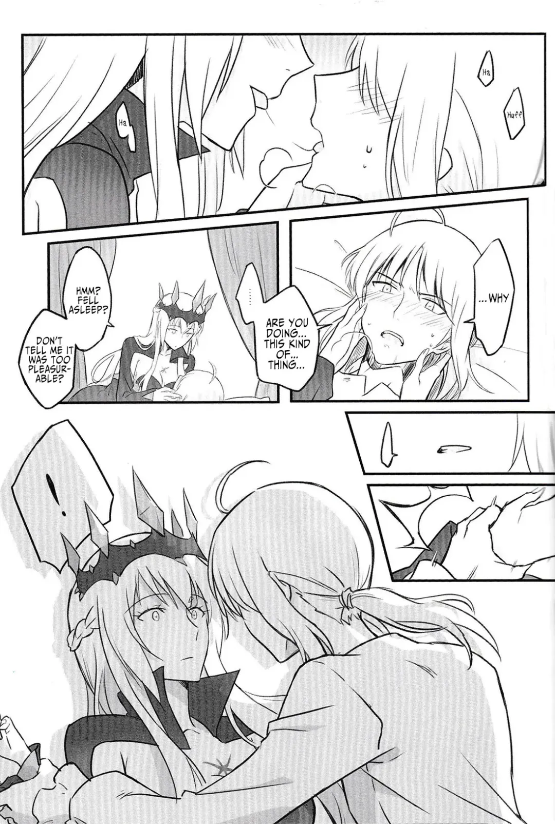 [Yohchi] Fate Fanbook #1 Artoria x Morgan Fhentai - Page 8