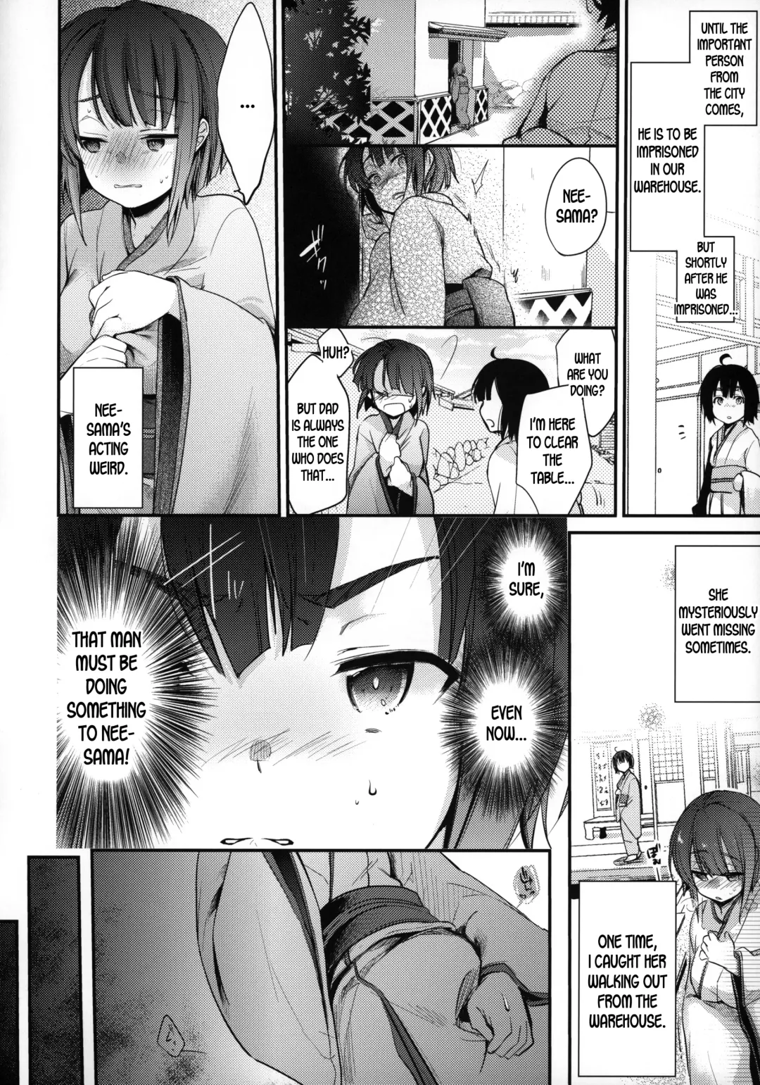 [Aya] Kura no Naka ~Shoujo wa Zainin no Ue de Odoru~ Fhentai - Page 5