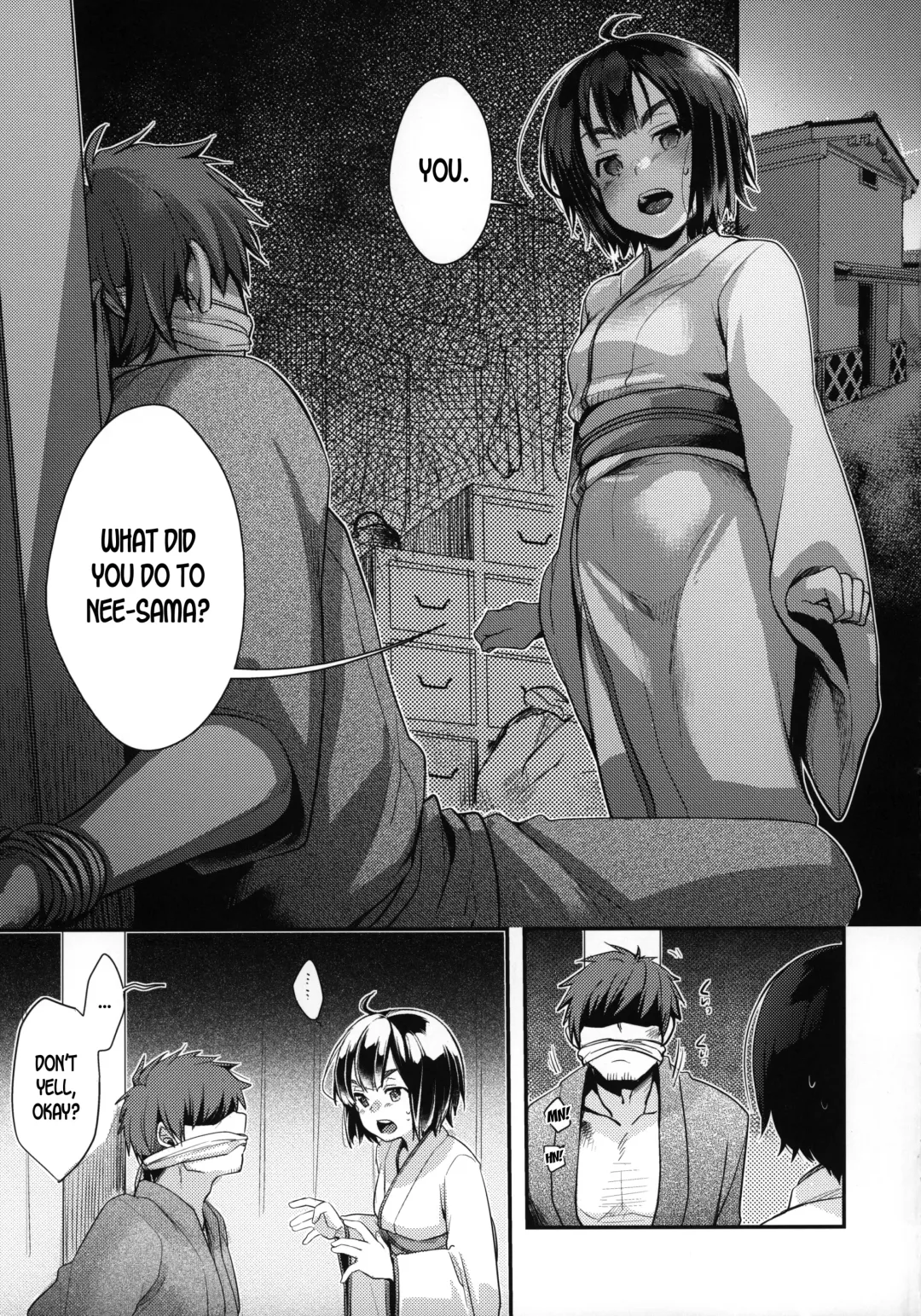 [Aya] Kura no Naka ~Shoujo wa Zainin no Ue de Odoru~ Fhentai - Page 6