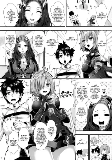 [Kojima Saya] Mash Kyrielight Bond Level Limit Break Fhentai - Page 4