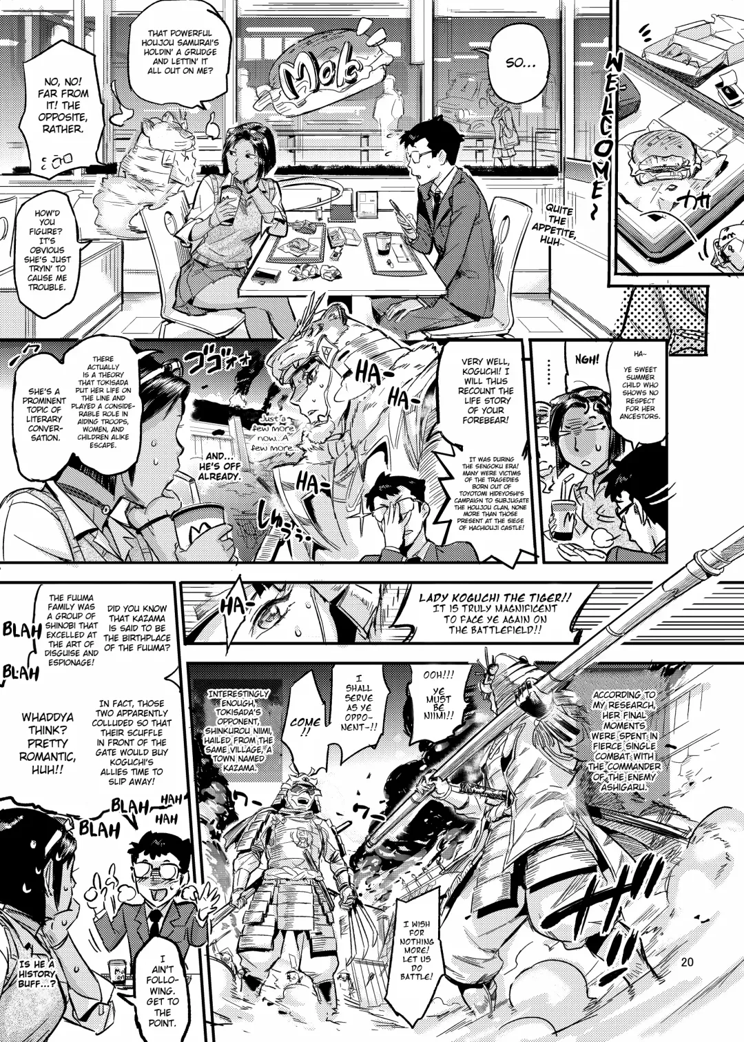 [O.p Com] Tiger Sprinter Fhentai - Page 21