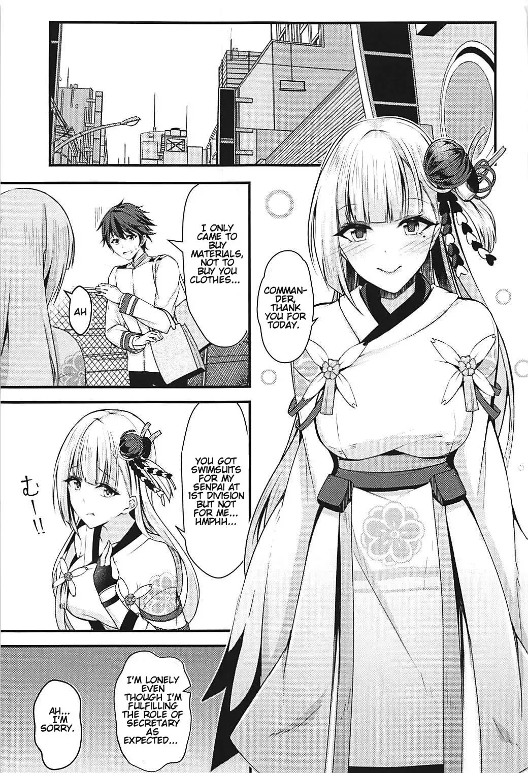 [Suishin Tenra] Ecchi na Shoukaku wa Dame desu ka? |  Is this perverted Shoukaku no good? Fhentai - Page 2