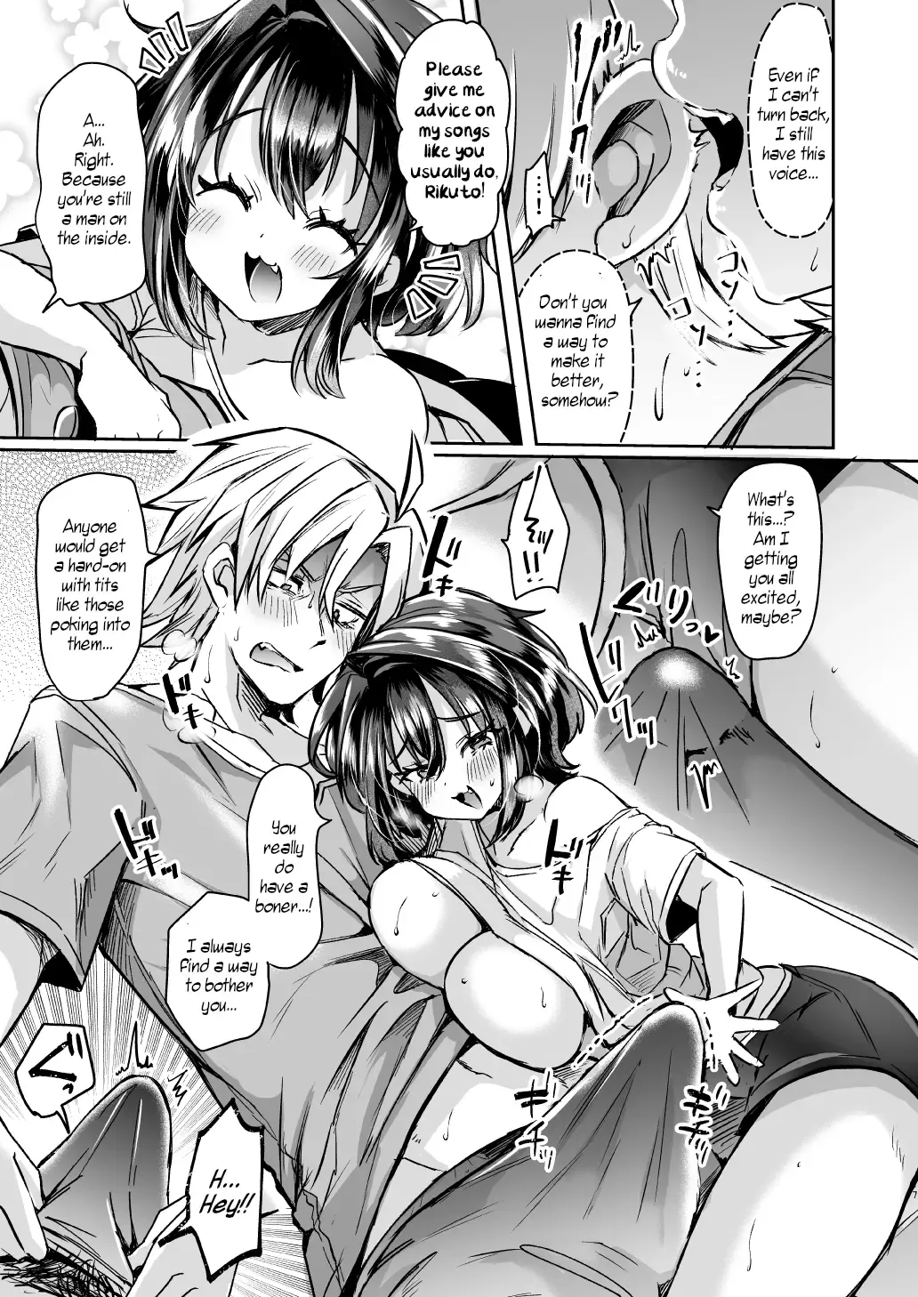 [Kamiya Zuzu] Utai Tekute Trans Conversion ~Daigakusei A no Baai~ | I Wanted to Sing ~ Trans Conversion "The Case of College Student A"~ Fhentai - Page 17