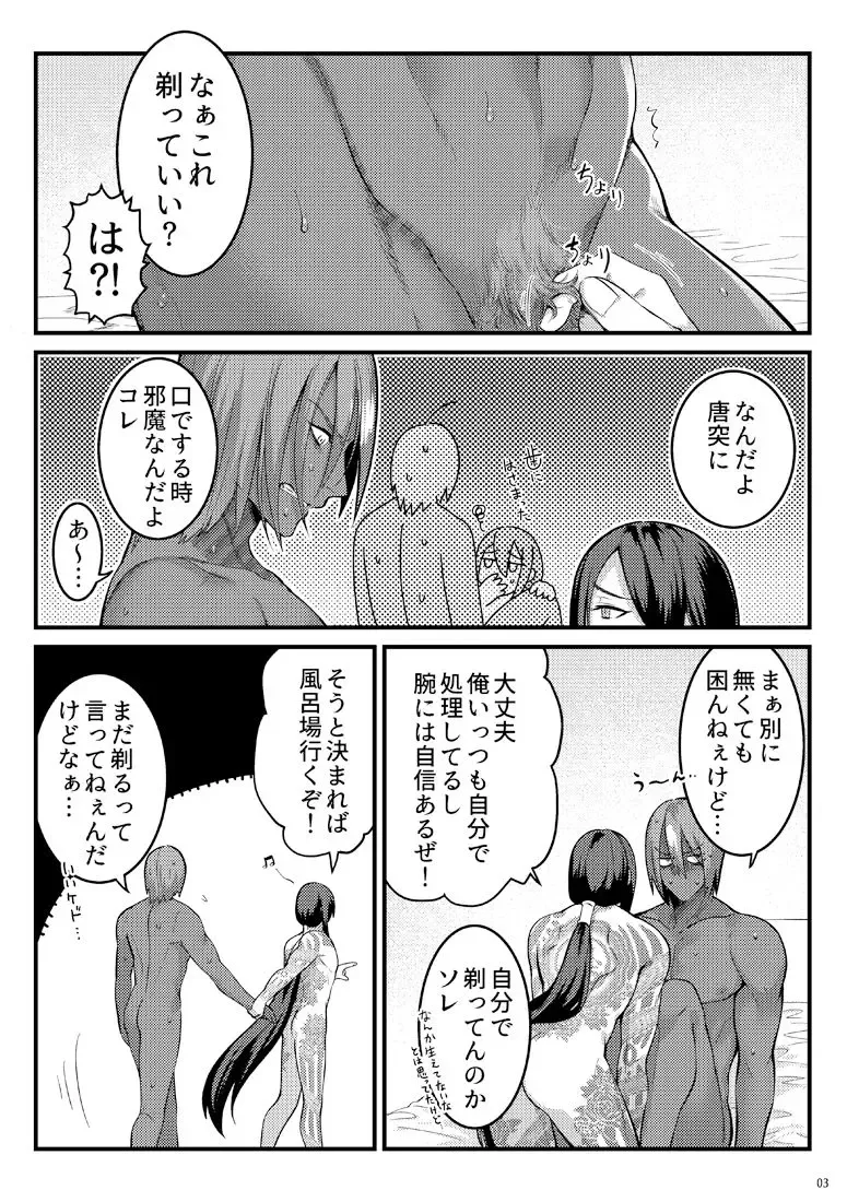 [Ko Tora] Yokei na Ke o Soru Dake no Hon Fhentai - Page 2