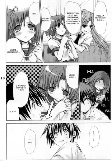 [Takumi Na Muchi] Higurashi no Koe to Kimi to | The voices of the cicadas and you Fhentai - Page 8