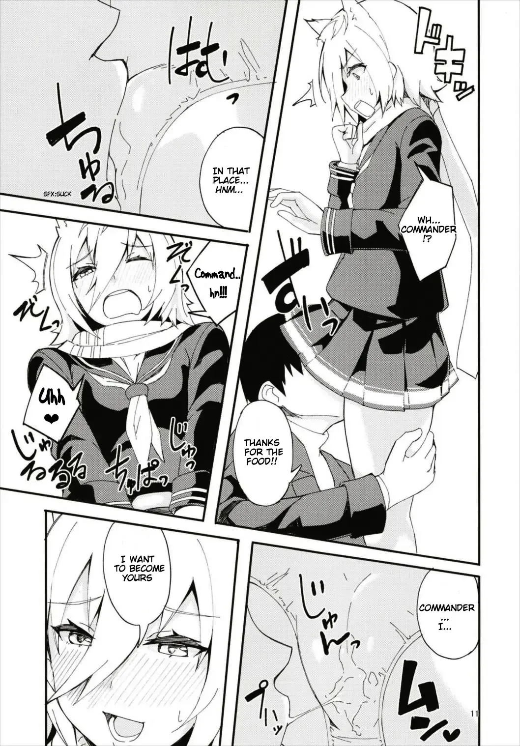 [Mocco] Hood, Maya no Koukando ga Agari Sugita. | Hood and Maya's affection has risen too much. Fhentai - Page 11
