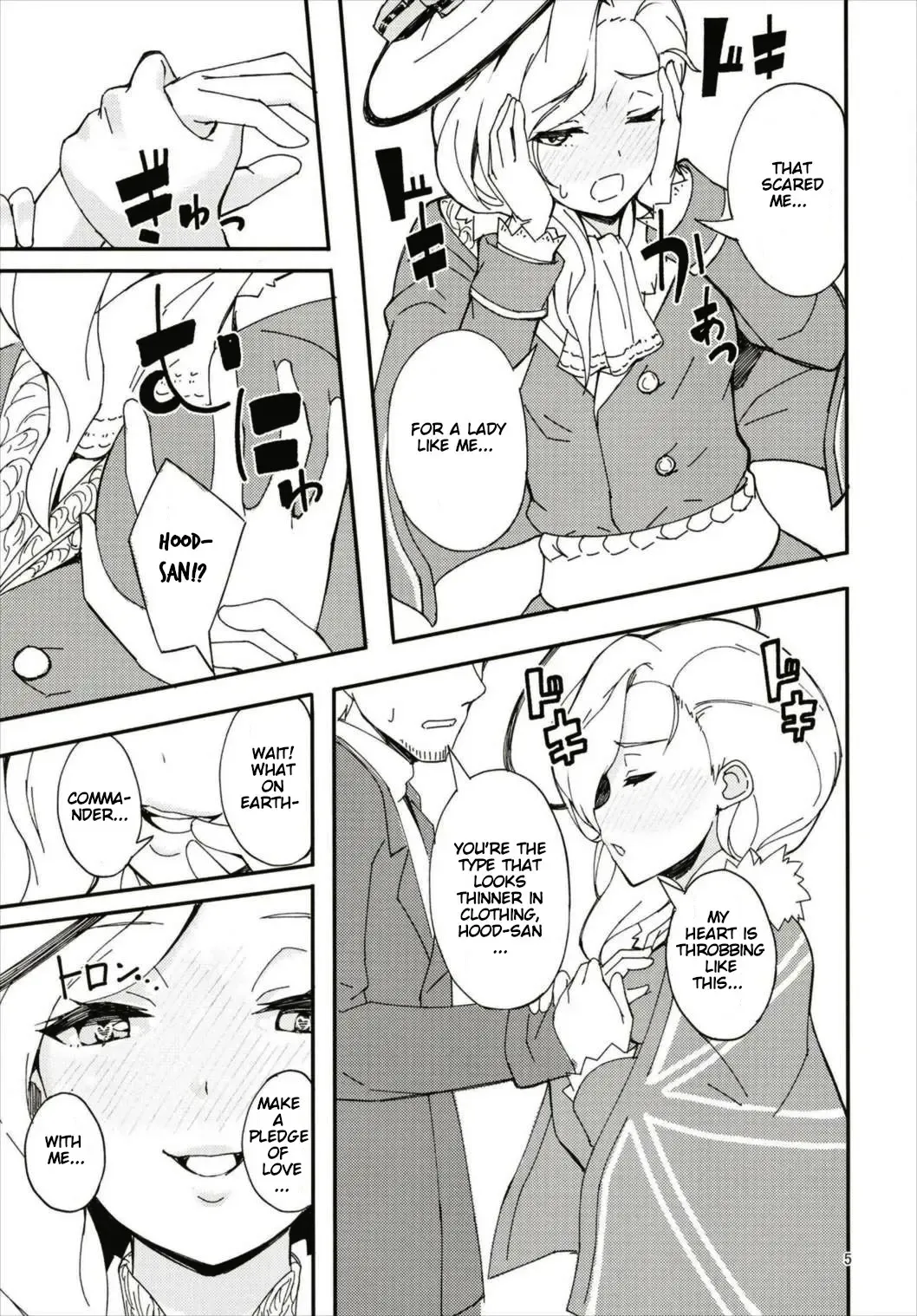 [Mocco] Hood, Maya no Koukando ga Agari Sugita. | Hood and Maya's affection has risen too much. Fhentai - Page 5