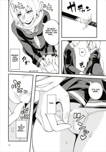 [Mocco] Hood, Maya no Koukando ga Agari Sugita. | Hood and Maya's affection has risen too much. Fhentai - Page 10