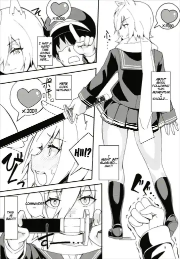 [Mocco] Hood, Maya no Koukando ga Agari Sugita. | Hood and Maya's affection has risen too much. Fhentai - Page 9