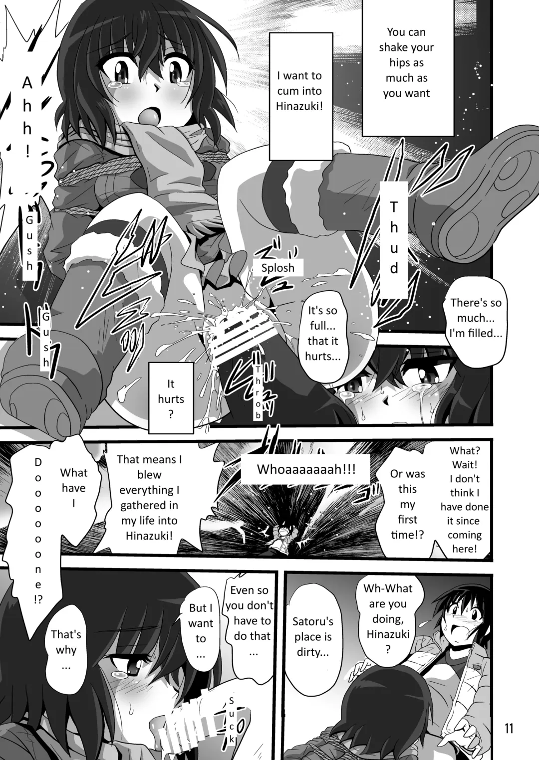 [Maki Hideto - Sahara Ikkou] Baka na no... | Are you Stupid? Fhentai - Page 11