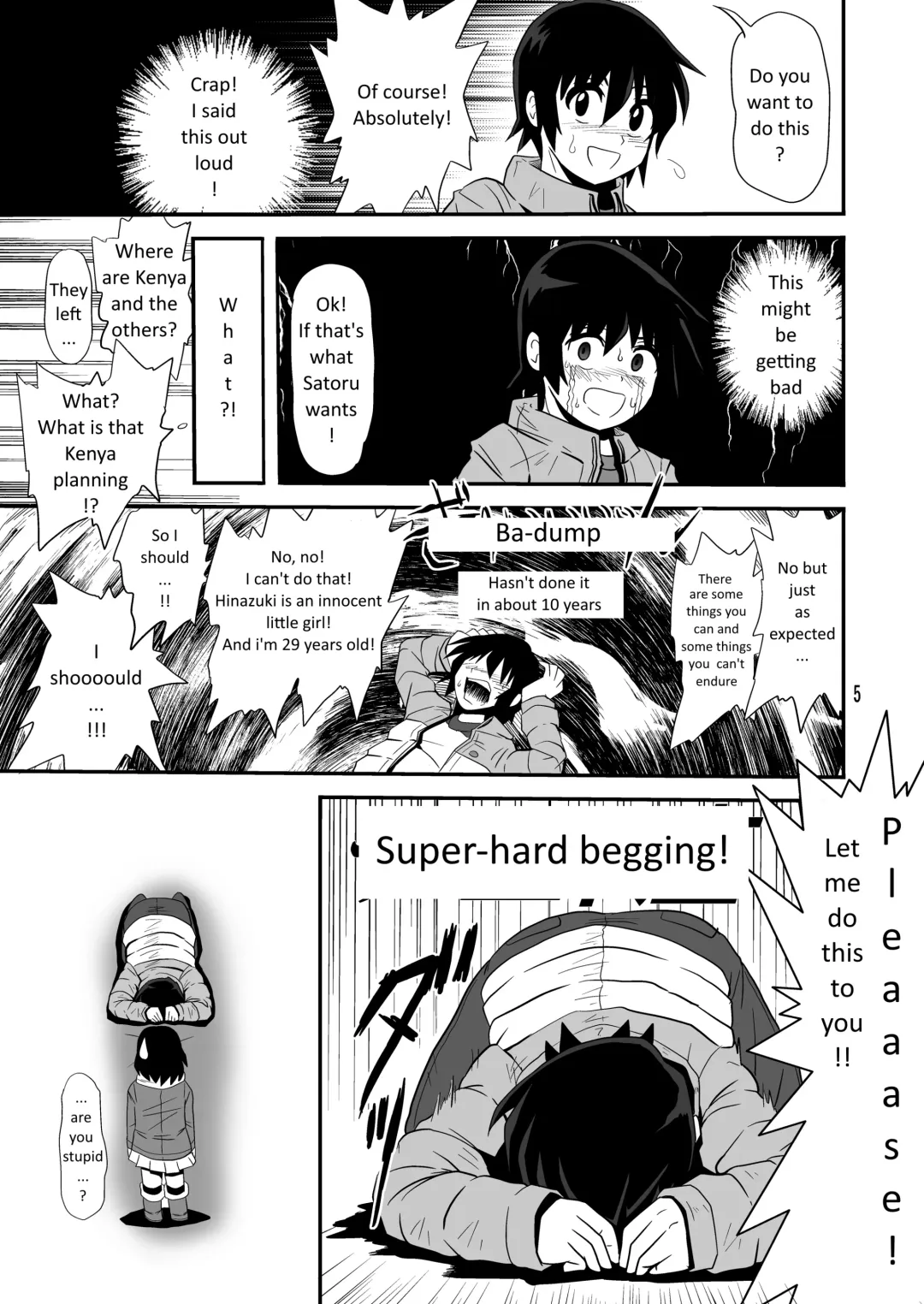 [Maki Hideto - Sahara Ikkou] Baka na no... | Are you Stupid? Fhentai - Page 5