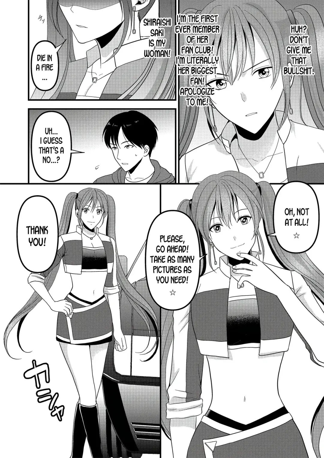 Seijin Dansei ga Ninki Race Queen ni Naru Houhou | How to become a popular race queen for adult males Fhentai - Page 14
