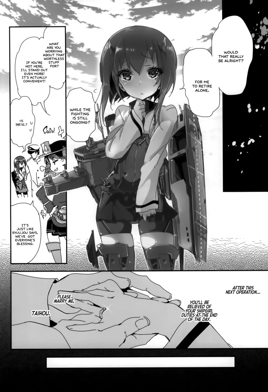 [Kamizuki Shiki] Taihou ga Shinkai Seikan ni Ochitara Fhentai - Page 3