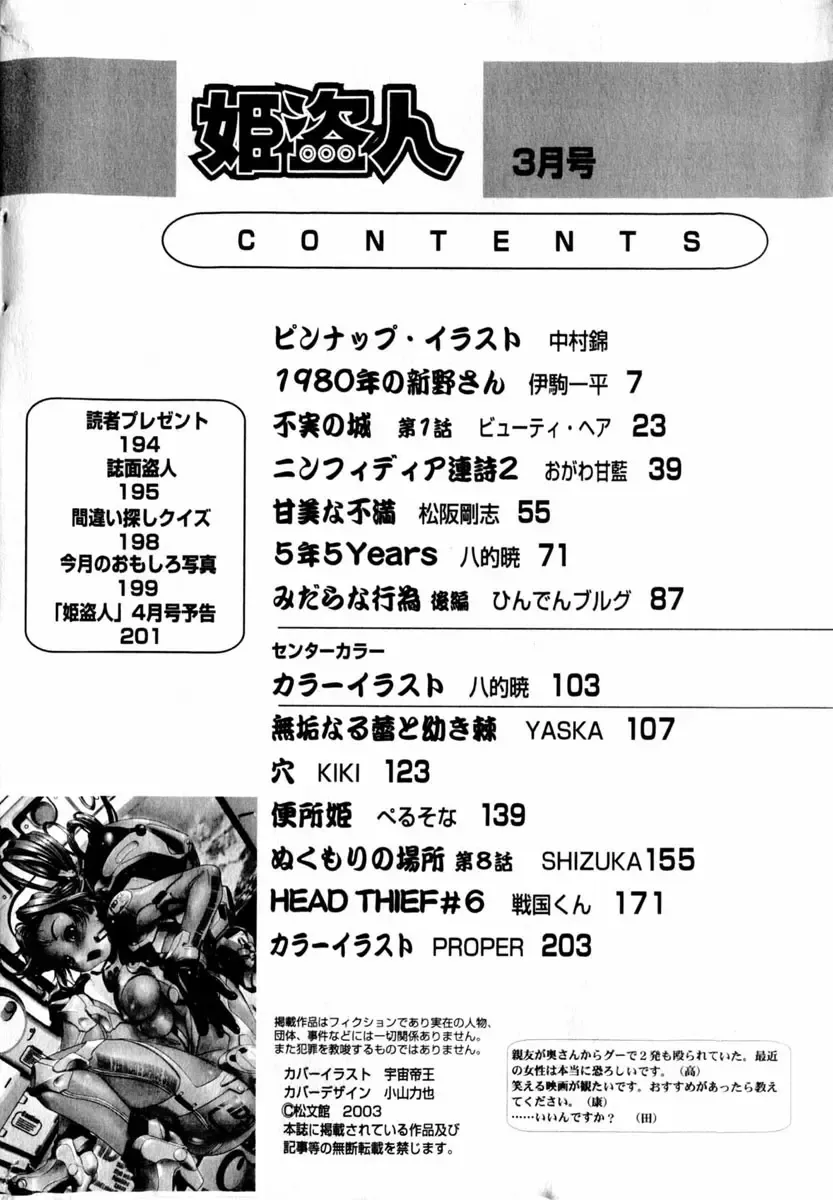 COMIC Himedorobow 2004-03 Fhentai - Page 198