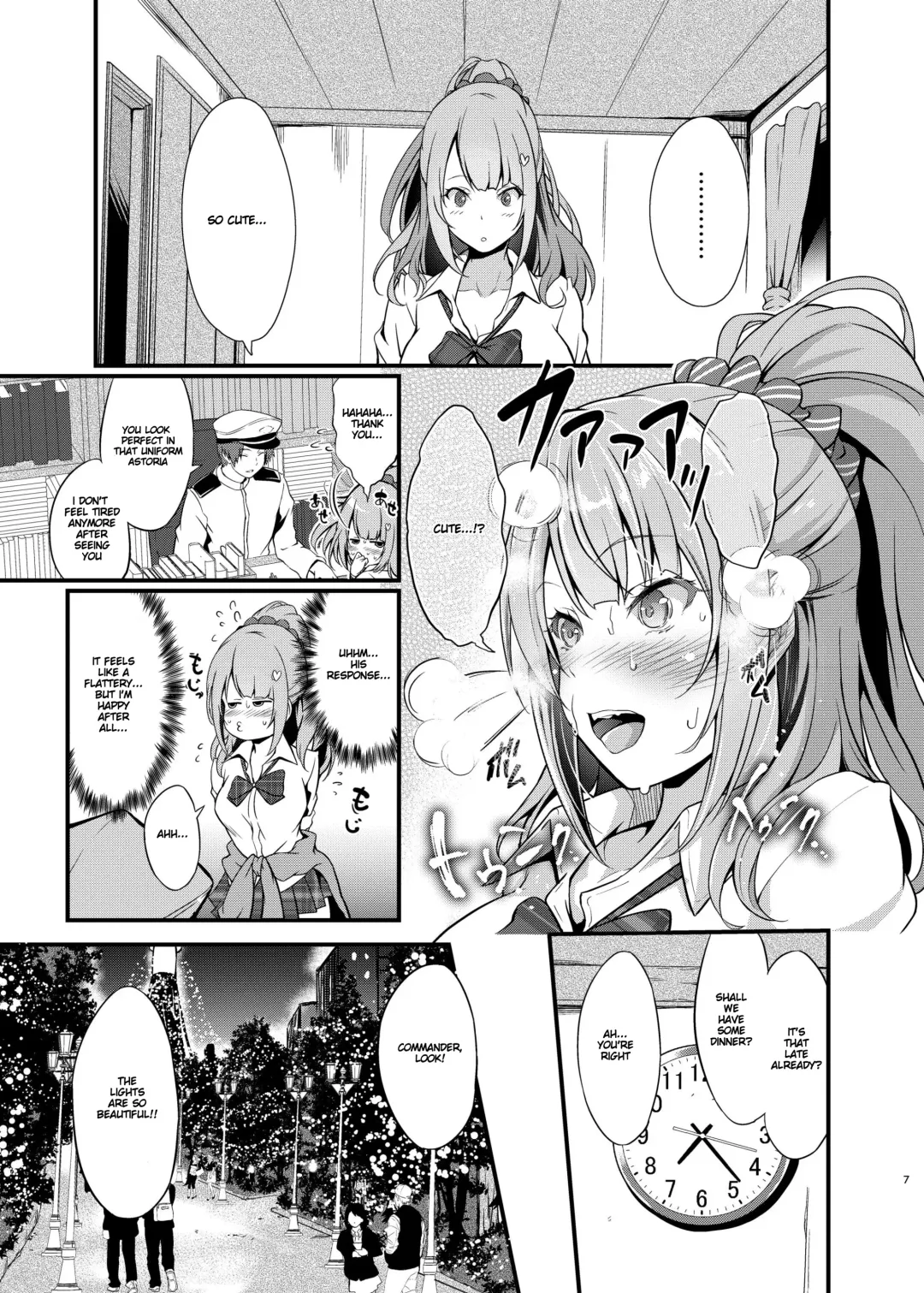 [Kimura Neito] Junjou Gal? Astoria to Illumination Date | Innocent gal? An illumination date with Astoria Fhentai - Page 7