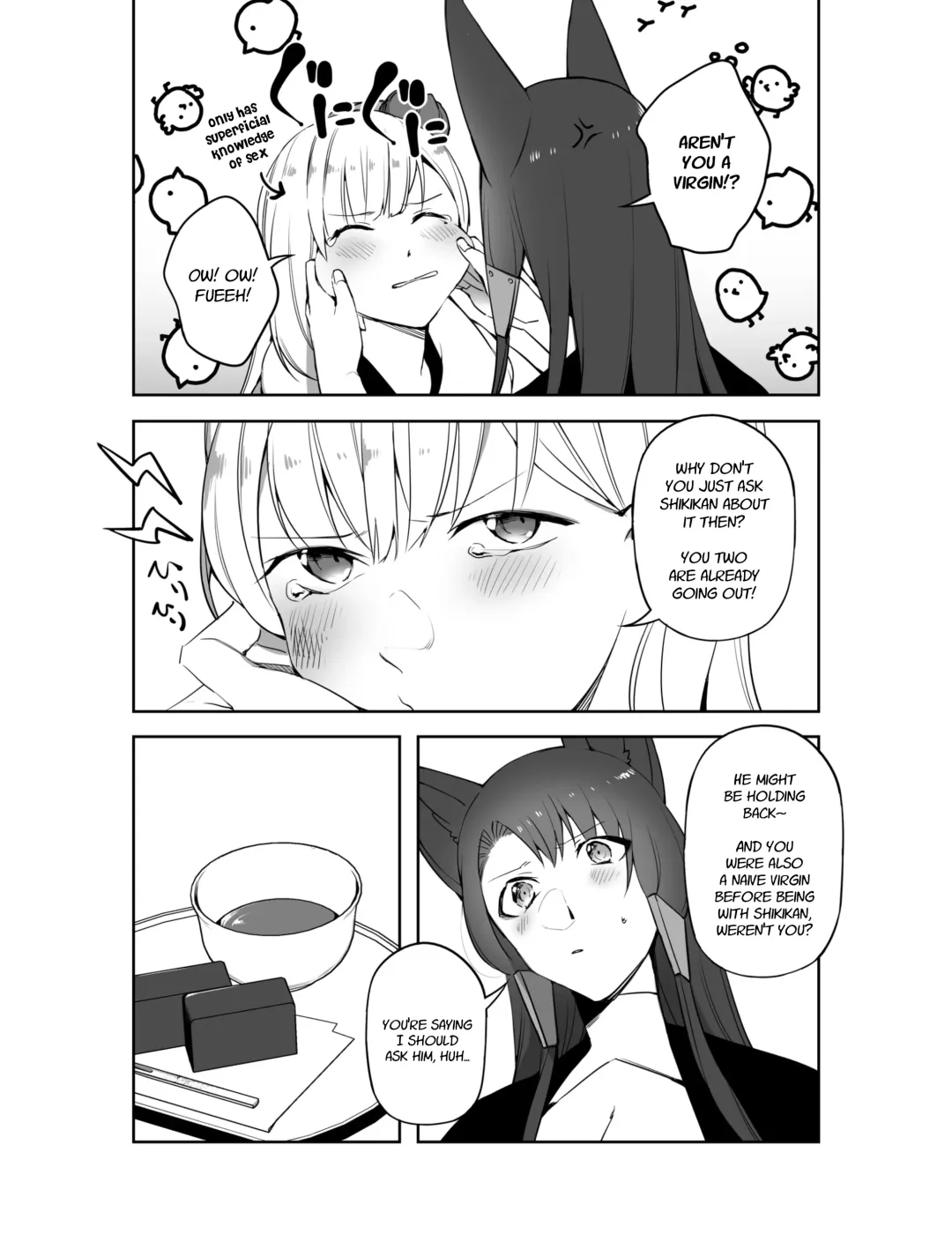 [Suzuki-san] Akagi ni Ochinpo Shaburaseru Hon | Let Akagi suck your dick Fhentai - Page 4